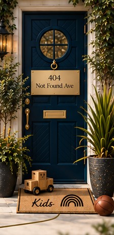 Navy front door from the approved Sanctuary campaign