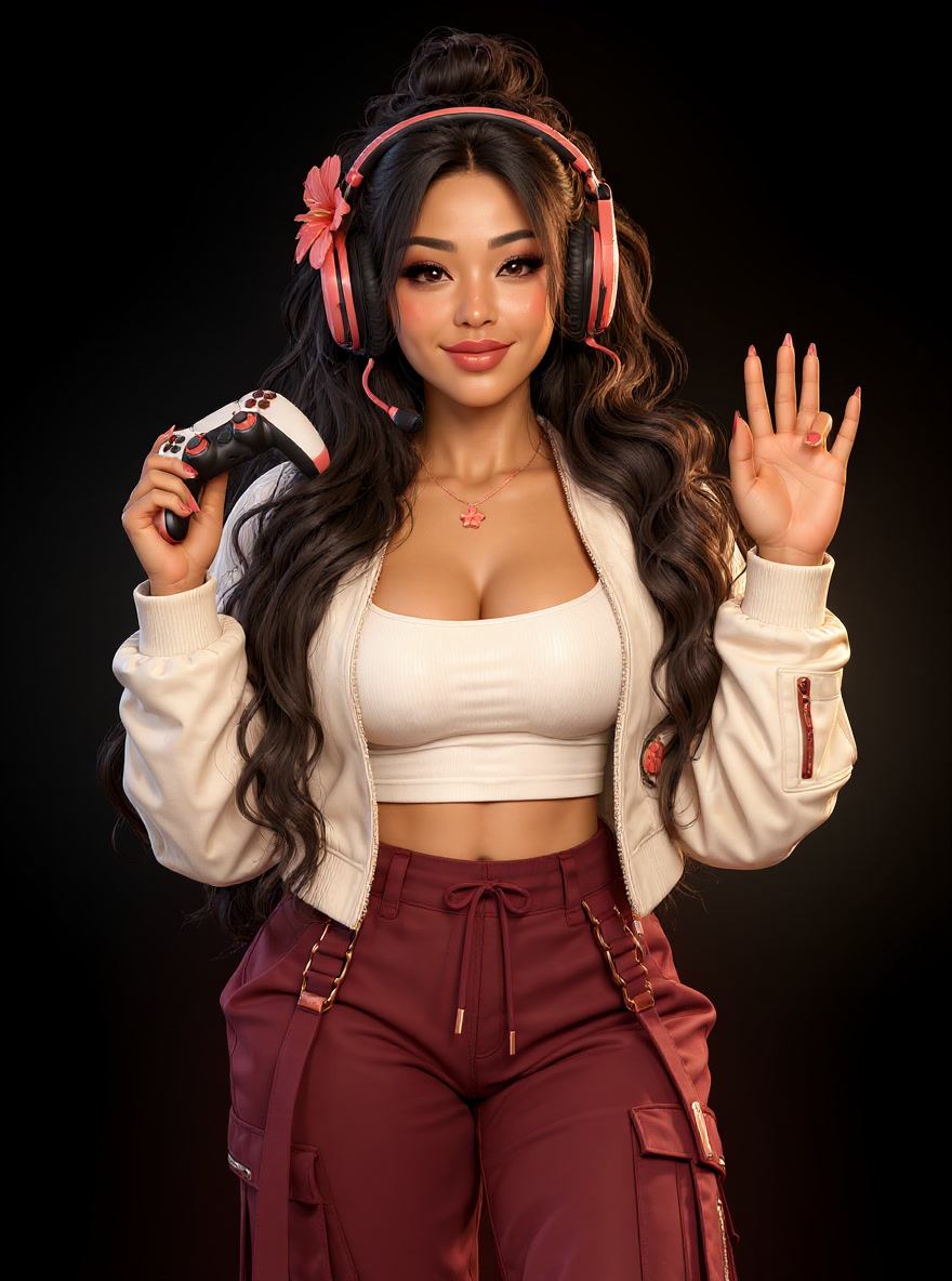 Kae stylized concept avatar · AI art
